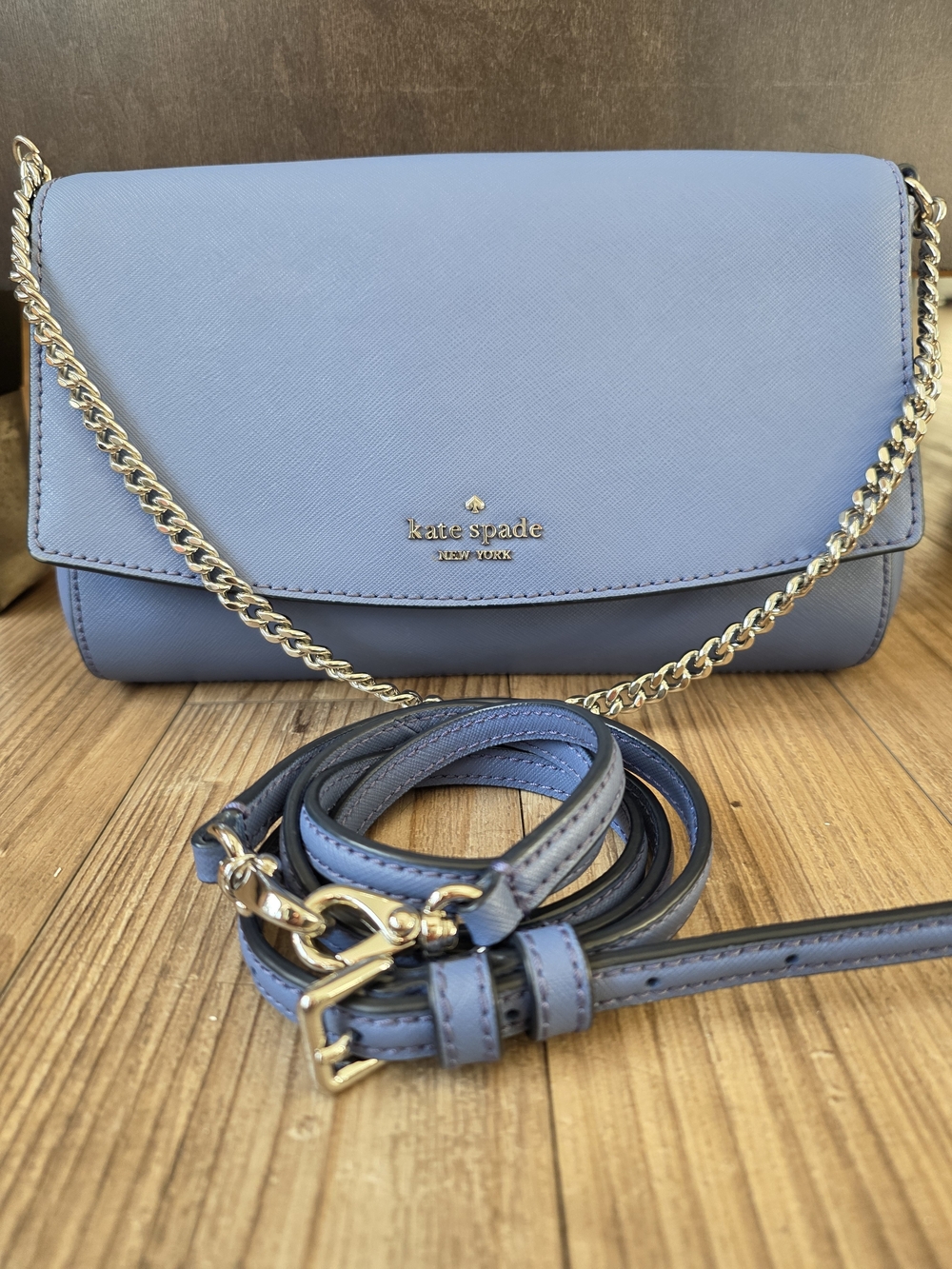 kate spade Laurel Way Greer crossbody bag in candied flower blue